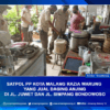 SATPOL PP KOTA MALANG RAZIA WARUNG YANG JUAL DAGING ANJING