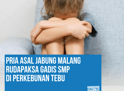 PRIA ASAL JABUNG MALANG, RUDAPAKSA GADIS SMP DI PERKEBUNAN TEBU