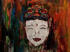 Aliya Murdoko Gelar Pameran Bertajuk Cerita Panji dari Topeng Malangan