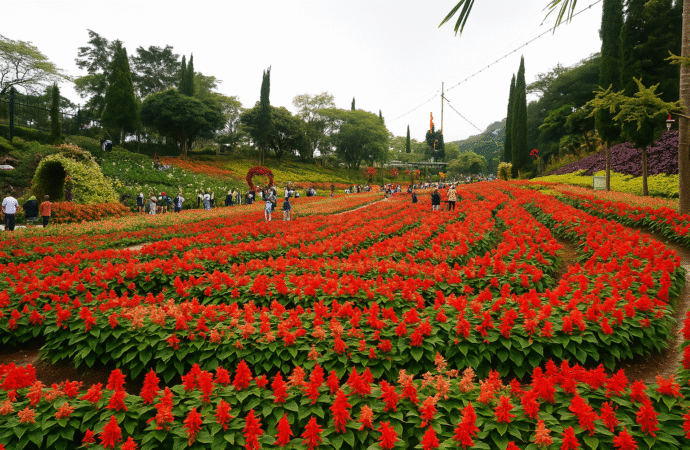5 Taman Bunga Cantik di Malang, Cocok untuk Liburan Asri dan Fotogenik
