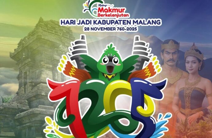 Resmi! Logo HUT ke 1265 Bawakan Tema Semangat untuk Malang Makmur dan Berkelanjutan