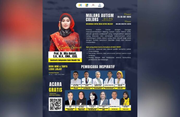 Belajar dan Berekspresi di Malang Autism Colors 2025