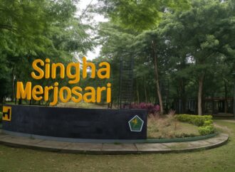 Seru! Bermain sambil Berolahraga di Taman Singha Merjosari Malang