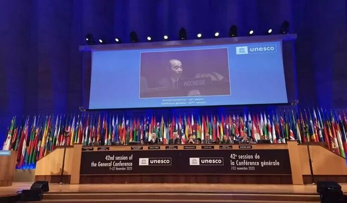 Membanggakan, Bahasa Indonesia Resmi Digunakan dalam Sidang Umum UNESCO 2025