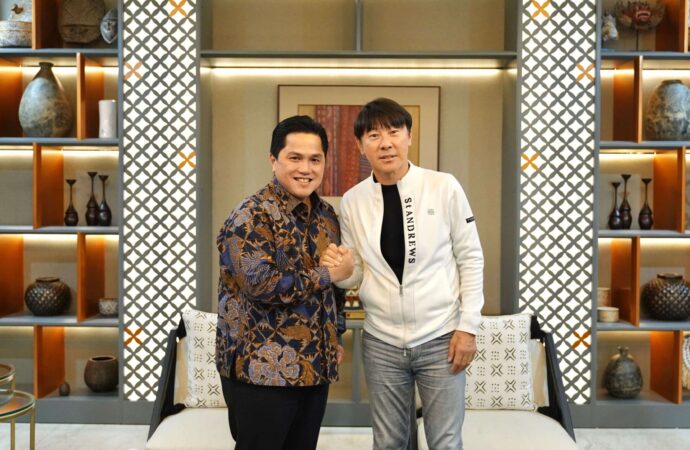 Erick Thohir Tegaskan Peluang Shin Tae‑yong Kembali Latih Timnas Indonesia