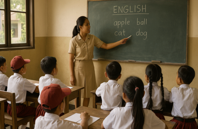 Pemerintah Terapkan Bahasa Inggris Sebagai Mata Pelajaran Wajib di Kelas 1 SD Mulai Tahun Ajaran 2027/2028