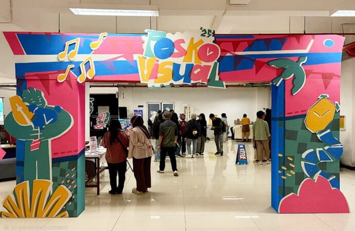 Keliling Dunia Cukup di Posko Visual MCC dan Menikmati Poster Internasional Mahasiswa UM